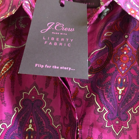 Jcrew button down blouse. - Picture 3 of 4